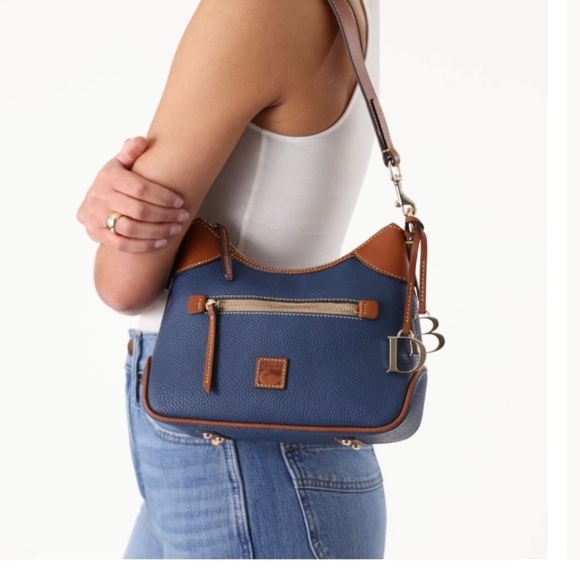 Dooney & Bourke Pebble Grain Small Hobo BPEBC1956 With Wallet - Picture 6 of 6